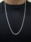 CORRENTE CUBAN 4MM 70CM ou 60cm