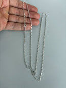 CORRENTE TIJOLINHO 2mm 70cm