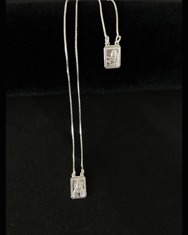 ESCAPULÁRIO VENEZIANA SAGRADO CORAÇÃO E N.S. DO CARMO P