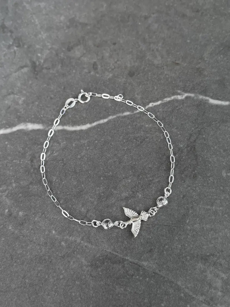 Pulseira Espírito Santo com Zircônia