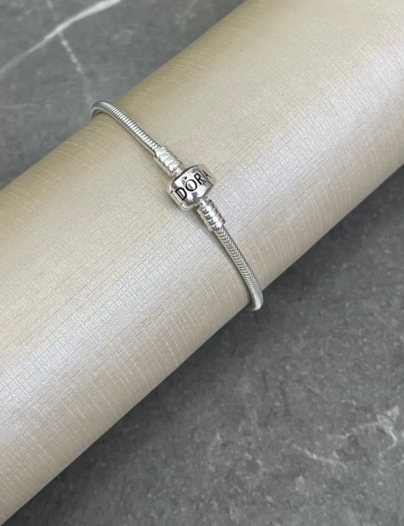 Pulseira Pandora para berloque tambor liso